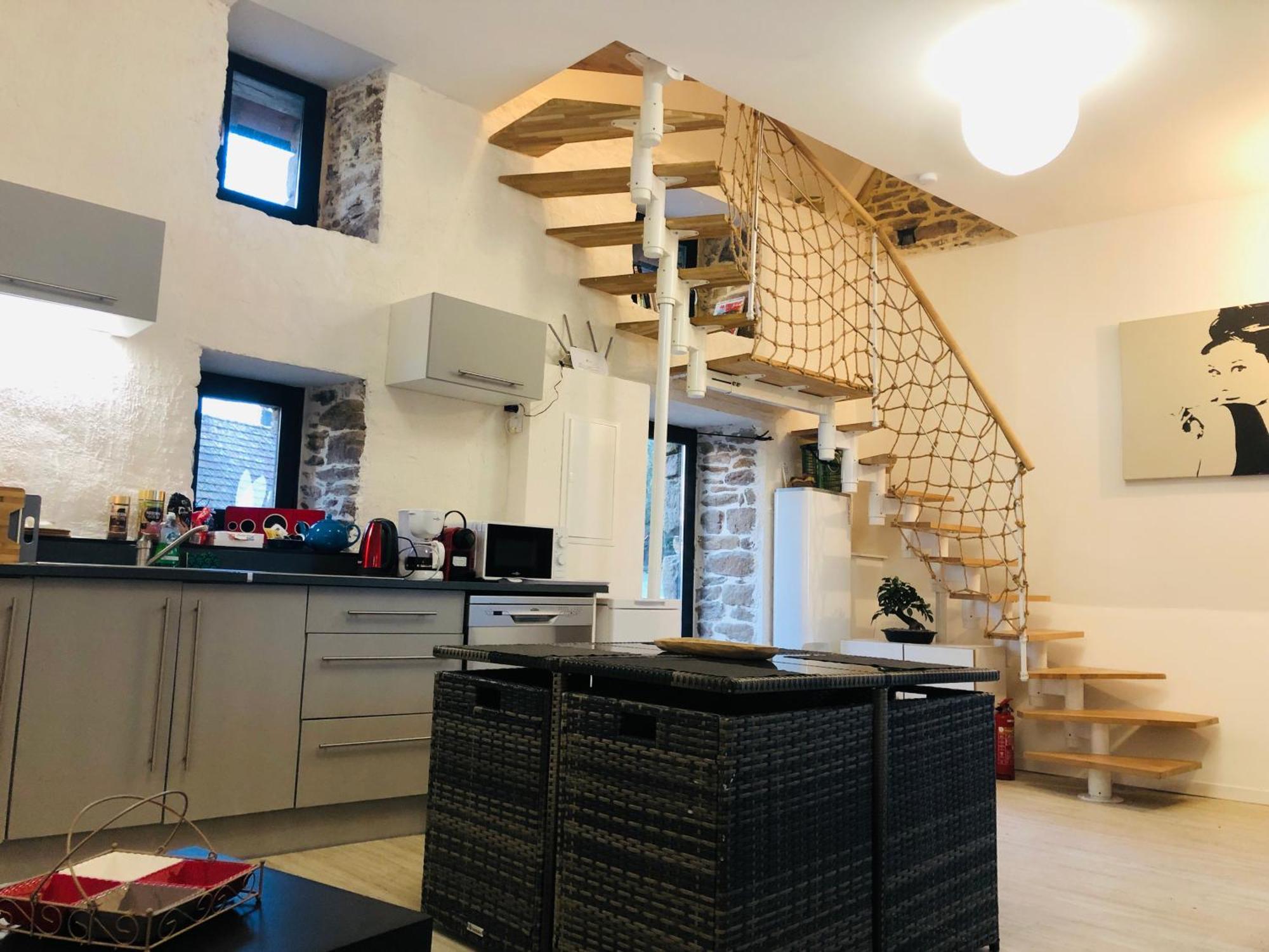 Gite Au Calme 2 A 6 Personnes Dans Un Paysage Totalement Paisible -Plages A 22 Min- Quite Cottage 2 To 6 Persons In Total Peaceful Landscape -Beaches At 22 Min- Landevant Exterior photo